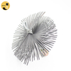 C05 A Round Chimney Sweep Flat Steel Wire Brush 
